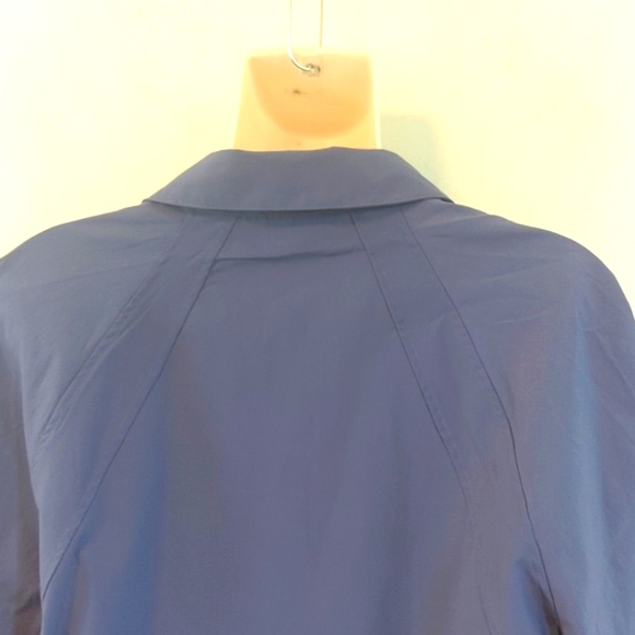 Athleta Relaxed Poplin Button Down Dusk Violet M - Picture 5 of 16